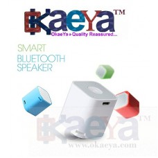 OkaeYa- Mini Speaker Smallest Portable Outdoor Bluetooth Speaker Supports Self-time Remote Shutter, Anti Lost 